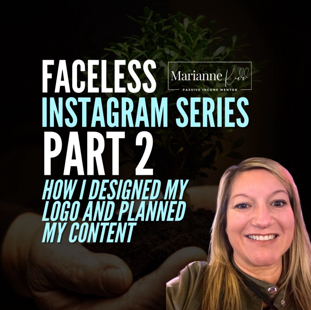 Faceless Instagram Themepage Series – Part 2: How I Designed My Logo and Planned My&nbsp;Content